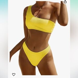 Three Piece Womens Bikini Set and Sarong